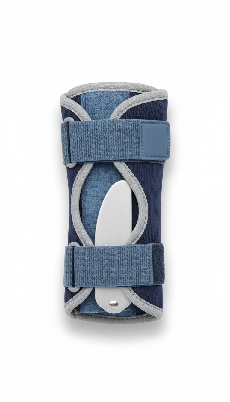 Supportive Wrist Splint with Breathable Liner